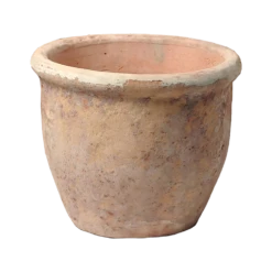 Bloempot Aged Hp001 - D40 X H30cm - Oranje