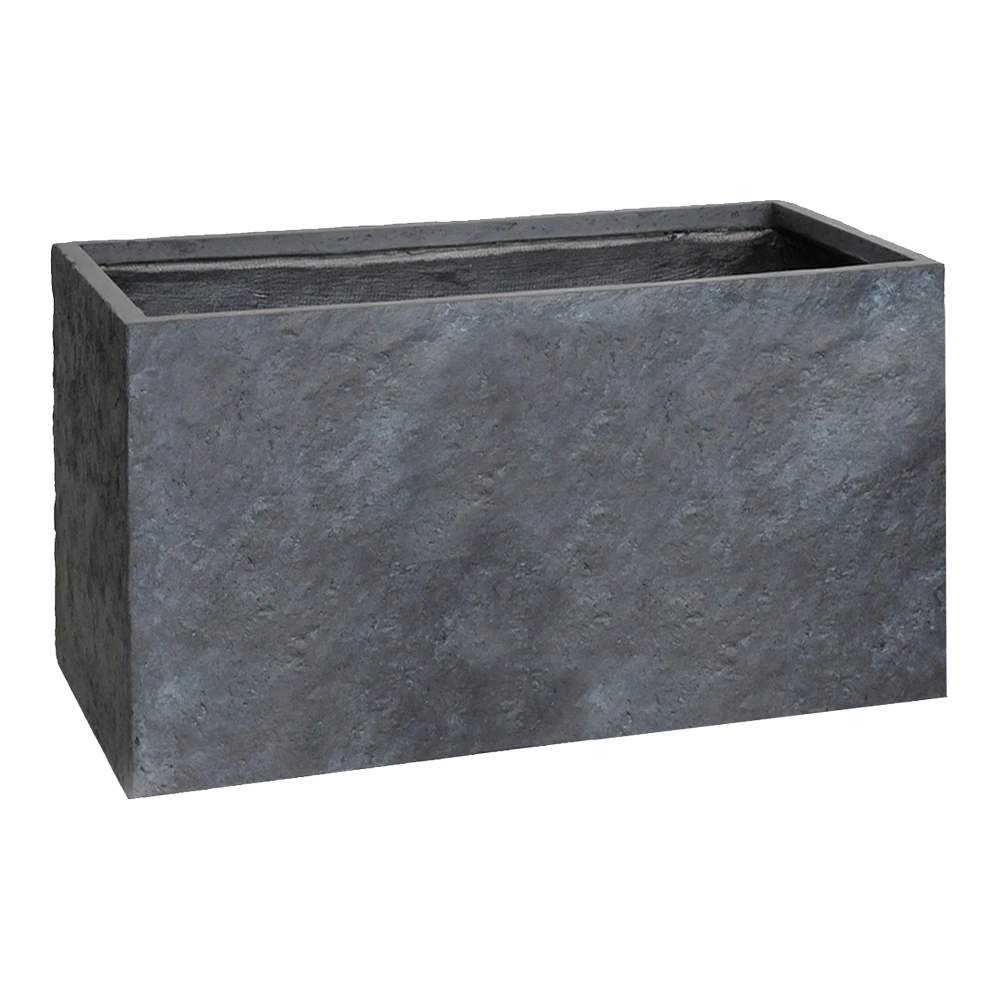 Plantenbak Arizona Biguhi - L110 X B40 X H55cm - Donkergrijs 3 Plantenbak Arizona Biguhi - L110 X B40 X H55cm - Donkergrijs
