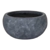Plantenschaal Arizona Bullet - D42 X H21cm - Donkergrijs -Huisdecoratie arizona bullet bowl graphite d42h21 plantenschaal 1