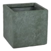 Plantenbak Arizona Cubi Cypress Wash - L55 X B55 X H46cm - Groen -Huisdecoratie arizona cubi cypress wash w55h46 plantenbak 1
