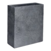 Plantenbak Arizone Terras - L60 X B22 X H72cm - Donkergrijs -Huisdecoratie arizona terrace partit graphite l60w22h72 plantenbak 1 7