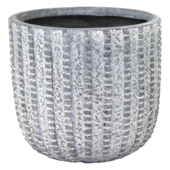 Bloempot Arkansas Egg Washed - D32 X H31cm - Lichtgrijs
