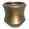 Bloempot Ballarat - D21 X H21cm - Mat Goud -Huisdecoratie bloempot ballarat d21 x h21cm mat goud bloempot 1 2