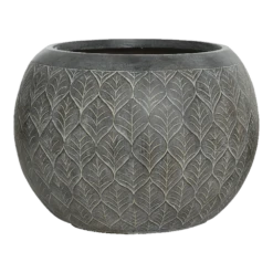 Bloempot Ella - D36 X H27,5cm - Grijs