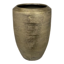 Bloempot Kos Hoog - D32 X H60cm - Goud