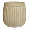 Bloempot Laura - D23 X H23cm - Beige 2 Bloempot Laura - D23 X H23cm - Beige -Huisdecoratie bloempot laura beige bloempot 1