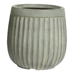 Bloempot Laura - D43 X H43cm - Grijs -Huisdecoratie bloempot laura grijs bloempot 1