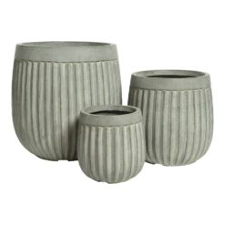 Bloempot Laura - D43 X H43cm - Grijs