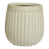 Bloempot Laura - D32 X H32cm - Off White -Huisdecoratie bloempot laura off white bloempot 1