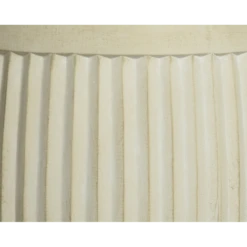 Bloempot Laura - D32 X H32cm - Off White -Huisdecoratie bloempot laura off white bloempot 3