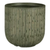 Bloempot Malmo - D26 X H26,5cm - Groen 1 Bloempot Malmo - D26 X H26,5cm - Groen -Huisdecoratie bloempot malmo groen bloempot 1 1