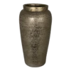 Bloempot Marrakesh Hoog - D19 X H45cm - Zilver Goud 1 Bloempot Marrakesh Hoog - D19 X H45cm - Zilver Goud -Huisdecoratie bloempot marrakesh hoog d19xh45cm zilver goud bloempot 1 1