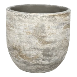 Bloempot Miami - D27 X H25cm - Grijs