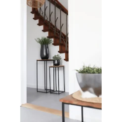 Bloempot Petra - D19 X H16cm - Platinum -Huisdecoratie bloempot petra platinum bloempot 2