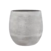 Bloempot Victor - H45 X D49cm - Grijs -Huisdecoratie bloempot victor h45 x d49cm grijs bloempot 1 1