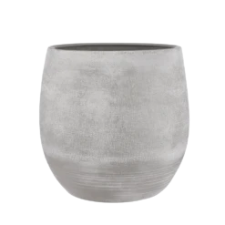 Bloempot Victor - H45 X D49cm - Grijs