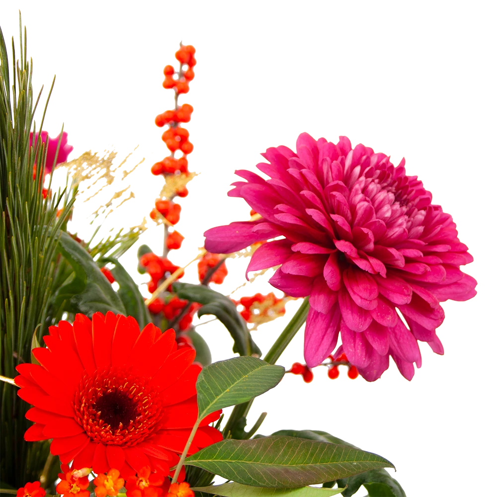 Boeket Liefdevolle Kerst Middel 5 Boeket Liefdevolle Kerst Middel - Afbeelding 3