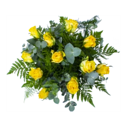 Boeket Rosa Geel Groot -Huisdecoratie boeket rosa geel boeketten 2