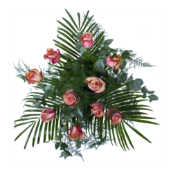 Boeket Rosa Roze Middel 8 Boeket Rosa Roze Middel -Huisdecoratie boeket rosa roze boeketten 2