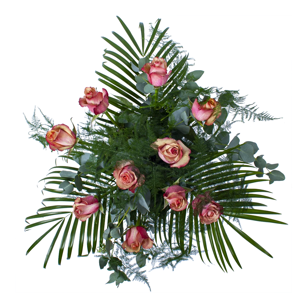 Boeket Rosa Roze Middel 4 Boeket Rosa Roze Middel - Afbeelding 2