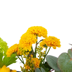 Boeket Vrolijk Geel Groot -Huisdecoratie boeket vrolijk geel boeketten 2 1