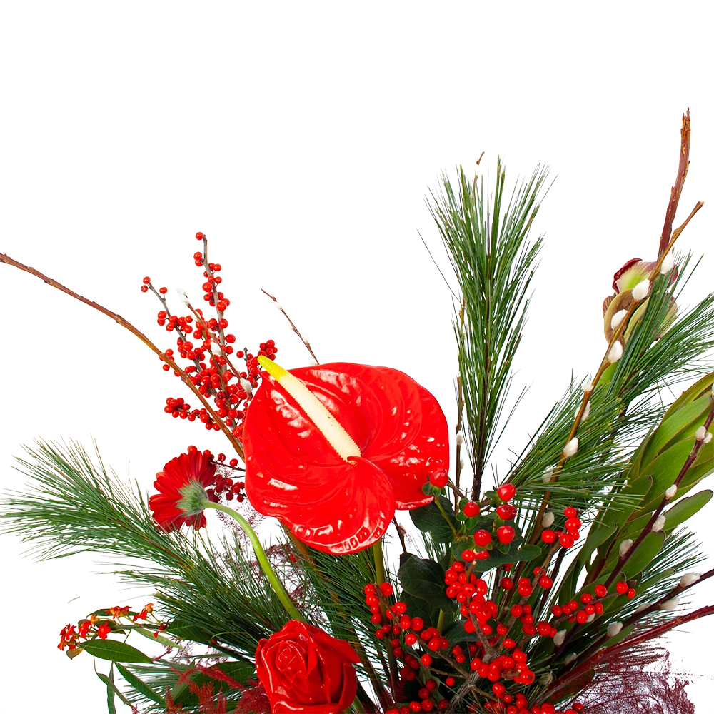 Boeket Winterwonderland Groot 5 Boeket Winterwonderland Groot - Afbeelding 3