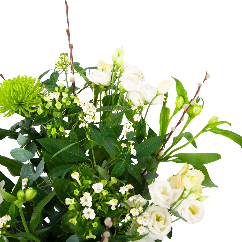 Boeket Witte Dagen Middel 4 Boeket Witte Dagen Middel - Afbeelding 2