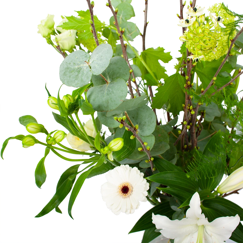 Boeket Witte Winter Klein 4 Boeket Witte Winter Klein - Afbeelding 2