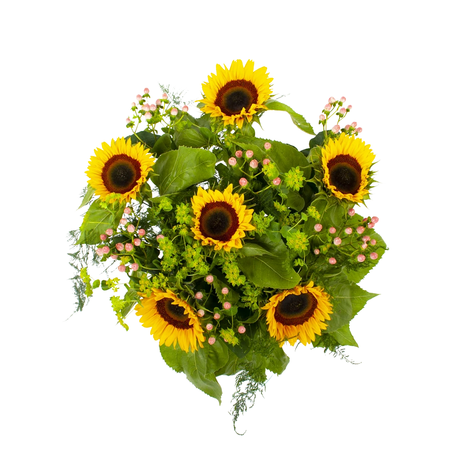 Boeket Zonnestraal Middel 4 Boeket Zonnestraal Middel - Afbeelding 2