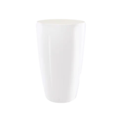 Bloempot Elho Brussels Diamond Rond Hoog 32cm - Wit