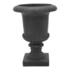 Bloempot French Vase - D50 X H68cm - Donkergrijs -Huisdecoratie clayfibre french vase m l graphite d50h68 bloempot 1