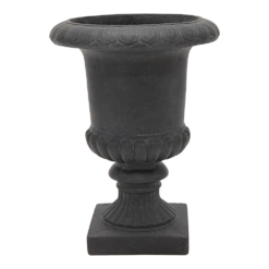Bloempot French Vase - D50 X H68cm - Donkergrijs