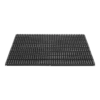 HAMAT Fantastic Borstelmat - 60x40cm - Zwart - Deurmat -Huisdecoratie fantastic borstelmat 60x40cm zwart deurmat 1