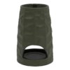 Geurchips Brander Gebeiteld Rond Leger Groen - ScentChips -Huisdecoratie geurchips brander gebeiteld rond leger groen scentchips 1