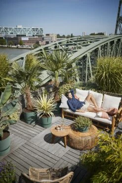 Elho Bloempot Greenville Rond 30cm - Bladgroen -Huisdecoratie greenville rond 30cm bloempot bladgroen 6 13