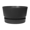 Plantenschaal Elho Greenville 33cm - Living Black -Huisdecoratie greenville schaal 33cm bloempot living black 1 7