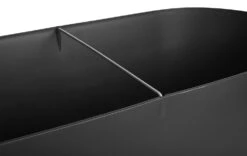 Bloembak Elho Greenville Terrace 60cm - Met Wielen - Living Black -Huisdecoratie greenville terrace trough 60cm wheels plantenbak living black 6 13