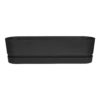 Bloembak Elho Greenville Terrace Long 70cm - Met Wielen - Living Black -Huisdecoratie greenville trough long 70 plantenbak living black 1 7
