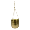 Hangpot Kody - D16 X H18cm - Goud -Huisdecoratie hanger kody gold d16 h18 hangpot 1 4