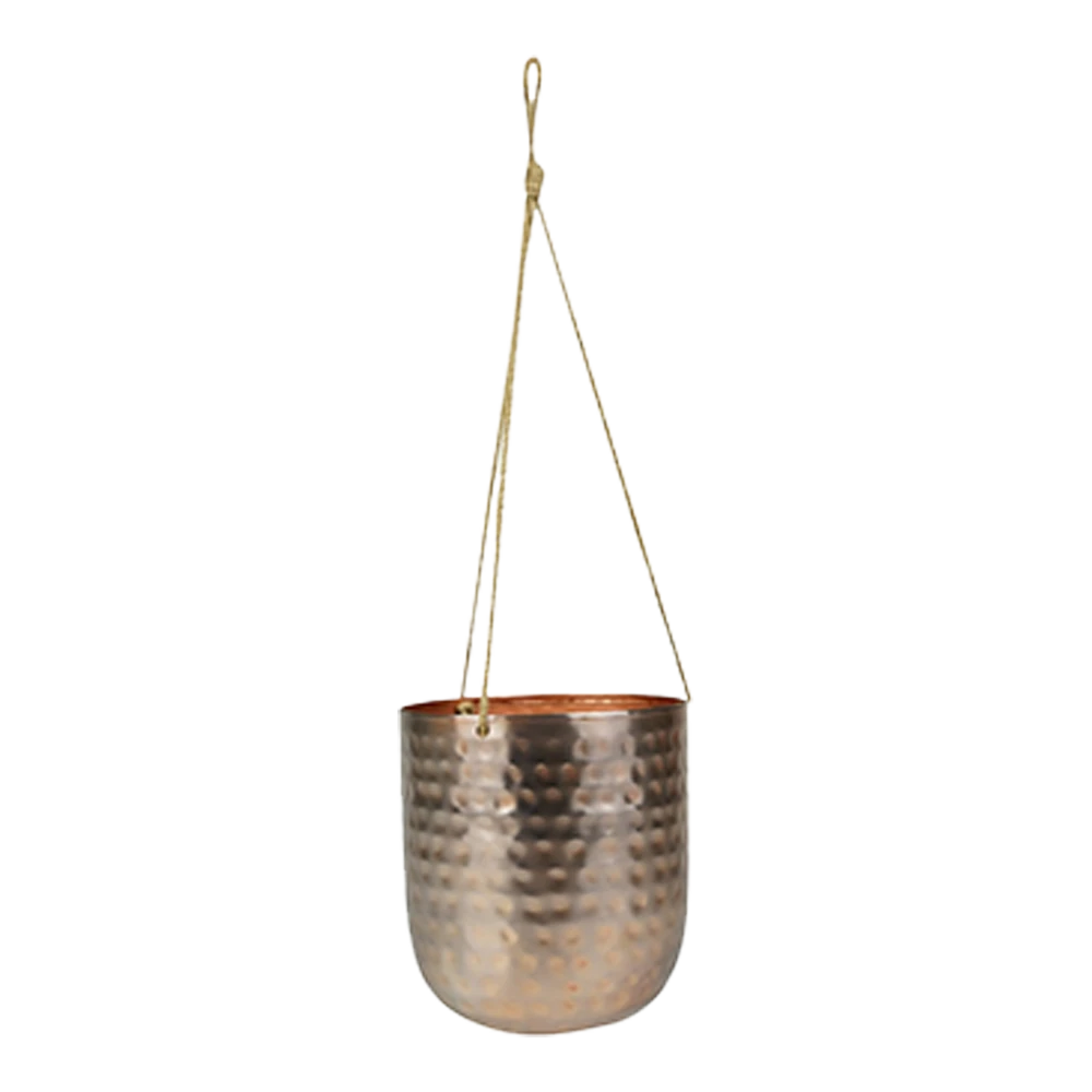 Hangpot Kody - D16 X H18cm - Rosu00e9 Goud 3 Hangpot Kody - D16 X H18cm - Rosu00e9 Goud