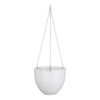 Hangpot Tusca - D22.5 X H19.5cm - Wit 2 Hangpot Tusca - D22.5 X H19.5cm - Wit -Huisdecoratie hangpot tusca d22 5 h19 5 wit hangpot 1 7
