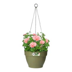 Elho Hangschaal Vibia Campana 26cm - Saliegroen -Huisdecoratie hangschaal vibia campana 26cm saliegroen hangpot saliegroen 3 1