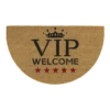 HAMAT Kokosmat Ruco VIP Welcome Halfrond - 75x45cm - Naturel - Deurmat 1 HAMAT Kokosmat Ruco VIP Welcome Halfrond - 75x45cm - Naturel - Deurmat -Huisdecoratie kokosmat ruco vip welcome halfrond 75x45cm naturel deurmat 1