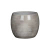 Bloempot Lester - D20 X H18cm - Lichtgrijs -Huisdecoratie lester pot rond lgrijs h18xd20cm bloempot 1 4