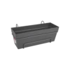 Balkonbak Elho Loft Urban Allin1 50cm - Antraciet -Huisdecoratie loft urban balkonbak allin1 50 plantenbak antraciet 1 8