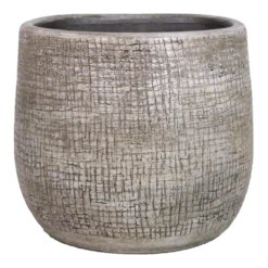 Muur Bloempot Mira - D18 X H16cm - Wit