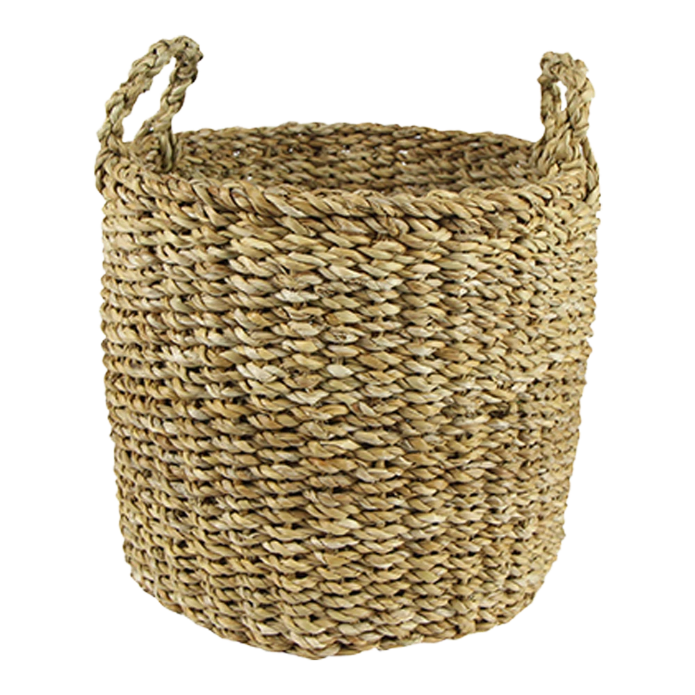 Plantenmand Joris - D38 X H33cm - Naturel 3 Plantenmand Joris - D38 X H33cm - Naturel
