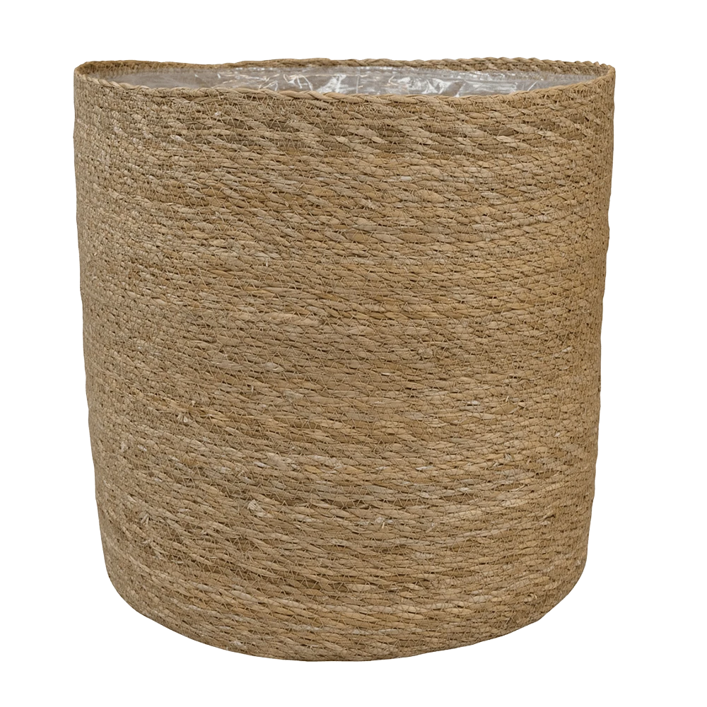 Plantenmand Stef - D38 X H38cm - Naturel 3 Plantenmand Stef - D38 X H38cm - Naturel