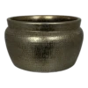 Plantenschaal Marrakesh - D24 X H14cm - Zilver Goud -Huisdecoratie plantenschaal marrakesh d24xh14cm zilver goud plantenschaal 1 1