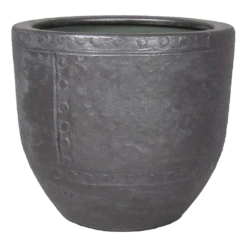 Bloempot Fien - D19 X H17cm - Antraciet